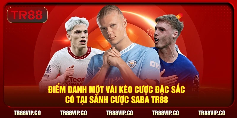 Điểm danh một vài kèo cược đặc sắc có tại sảnh cược SABA TR88