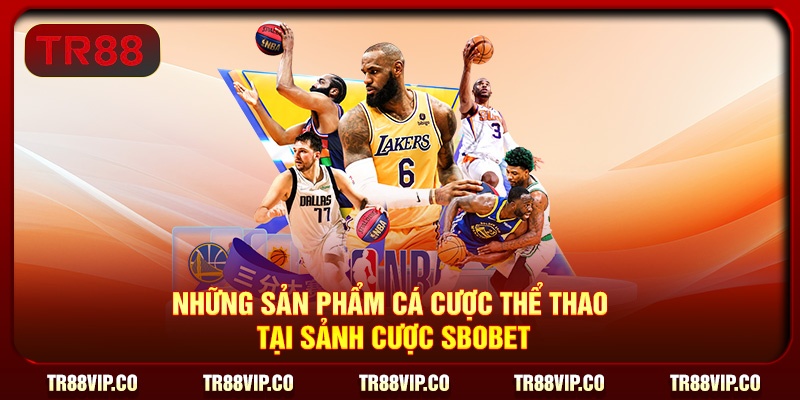 Những sản phẩm cá cược thể thao tại sảnh cược SBOBET